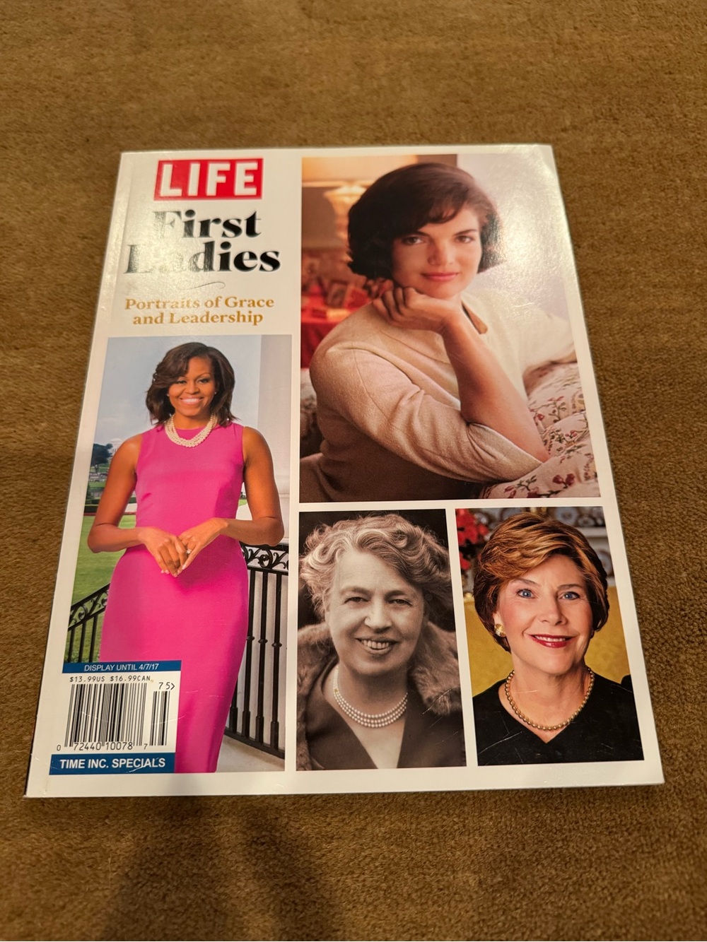 LIFE First Ladies: Portraits of Grace and Leadership - White Cover